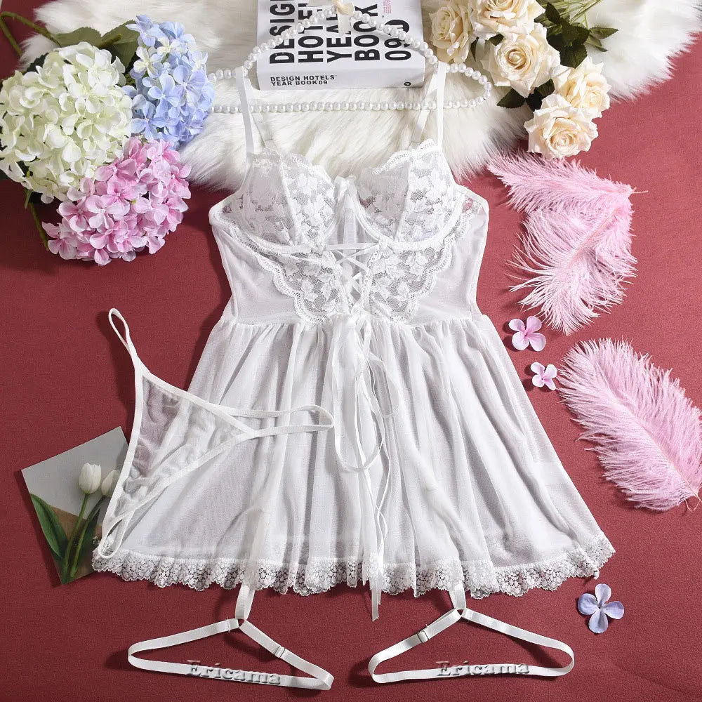 Nova™ | Elegancka koszula nocna z kwiatowym wzorem