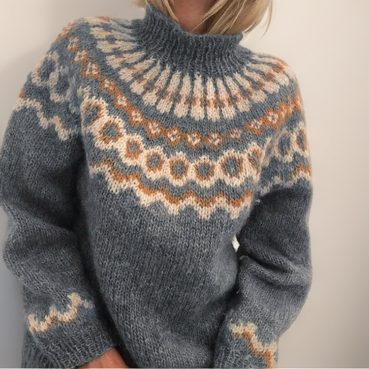Olivia | Wygodny sweter z golfem