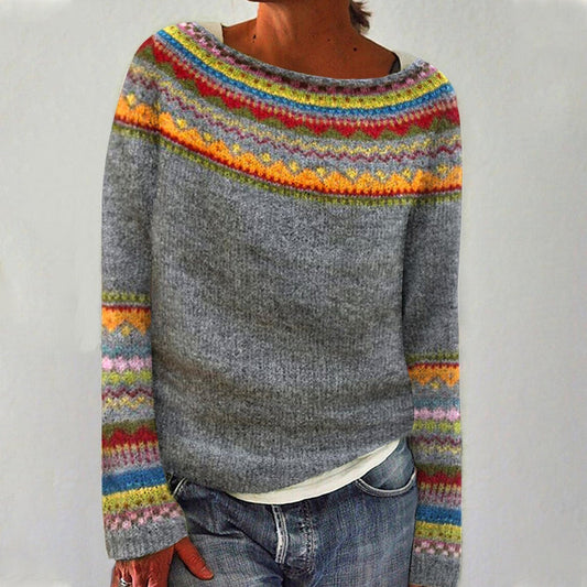 Emilia - Przyjemny retro sweter