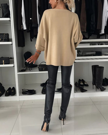 Isabella | Elegancka Bluzka Dzianinowa