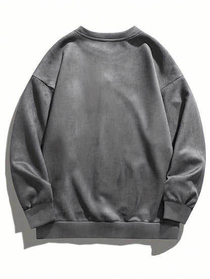 Nicholson – Swobodna Koszula z Długim Rękawem i Okrągłym Dekoltem