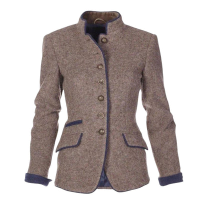 Valeria | Elegancka kurtka z wysokim kołnierzem