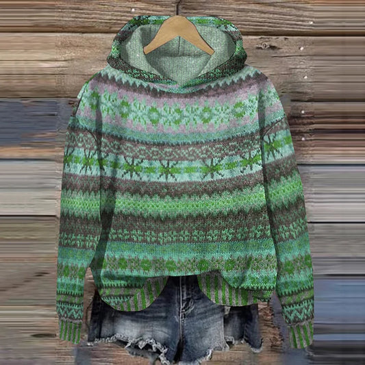 Anja - Wygodny etniczny sweter
