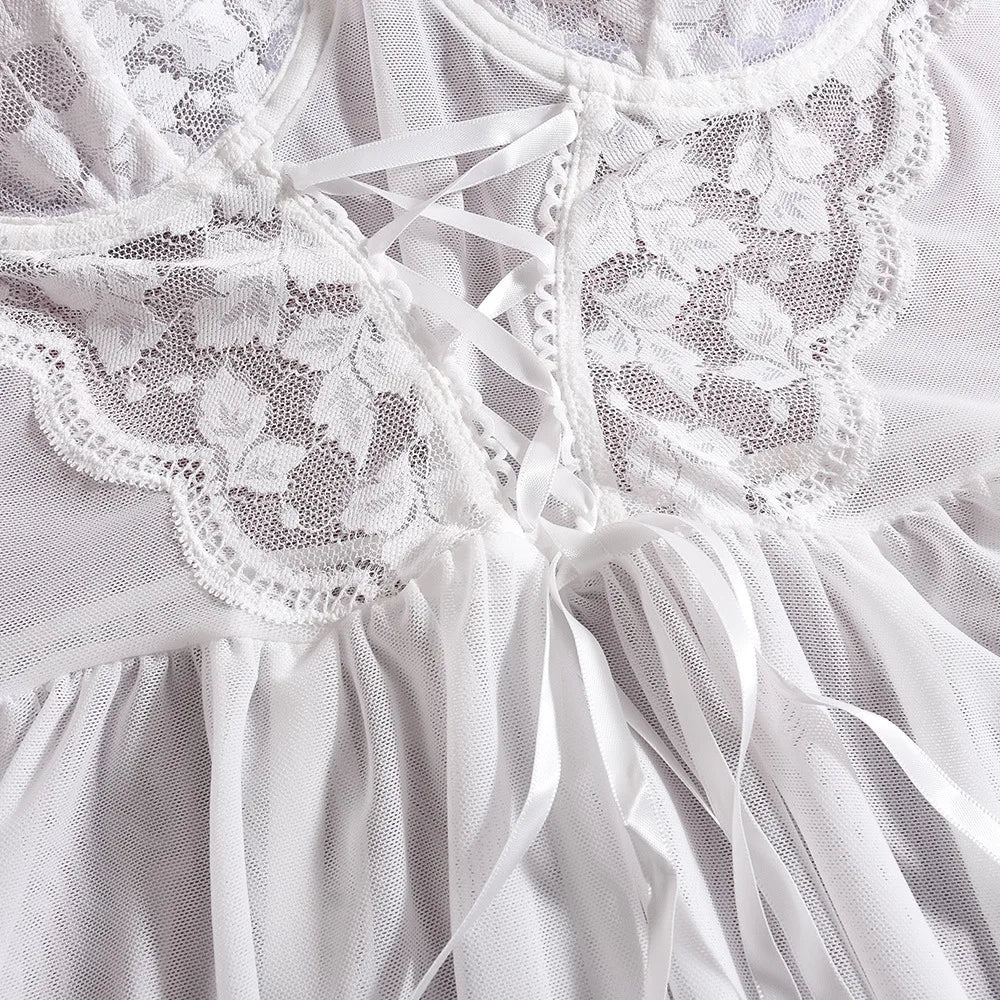 Nova™ | Elegancka koszula nocna z kwiatowym wzorem