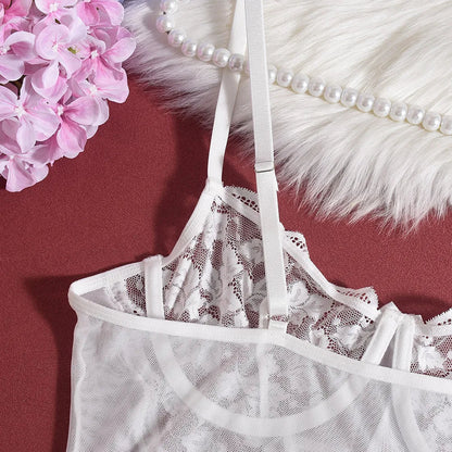 Nova™ | Elegancka koszula nocna z kwiatowym wzorem