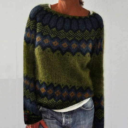 Anita - Wygodny Retro Sweter