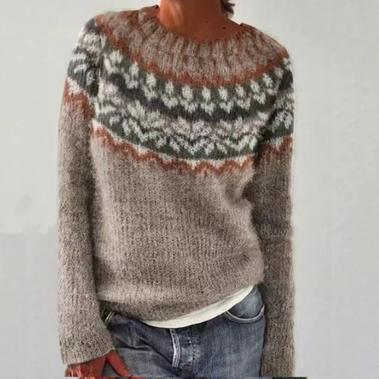 Chloe - Wygodny retro sweter